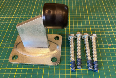 ANSCHRAUBTÜR TORANSCHLAG, MIT ANSCHRAUBSATZ 80 x 120 mm