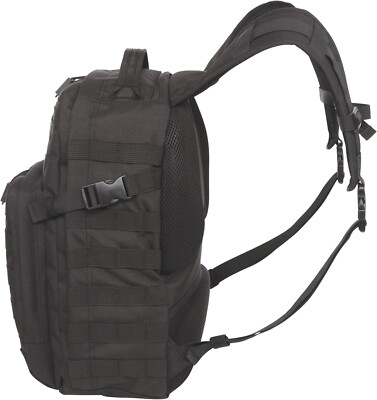 SOG Ninja Daypack Black Tactical Heavy Duty Backpack, SWAT Police