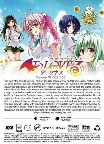 To Love Ru: The Complete Series Blu-ray (To LOVEる -とらぶる-)