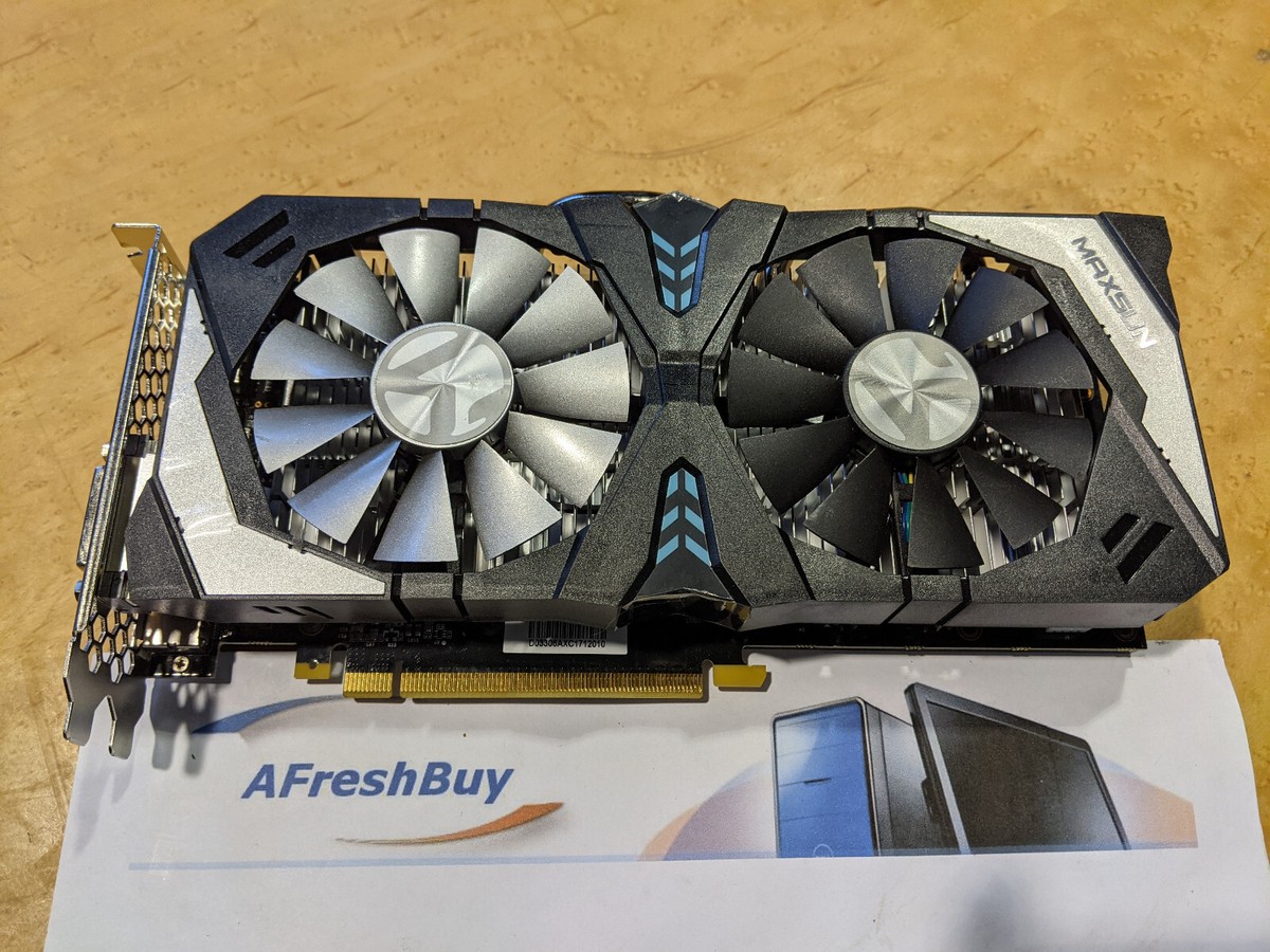 Nvidia/MAXSUN GTX 1060 6GB GDDR5 Graphics Card Tested