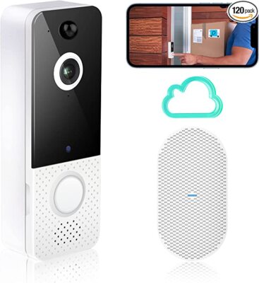 Smart Video Doorbell/ 1080p/ Weather resistant/ With chime/ Very High Quality!