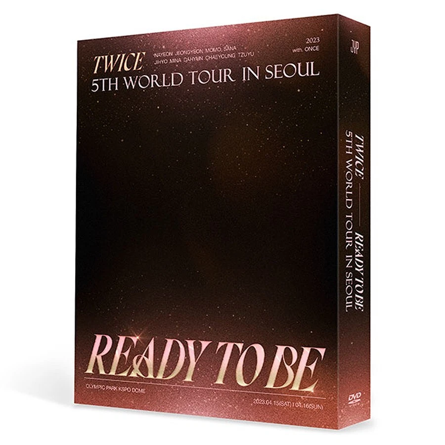 TWICE〜ジョンヨン  READY TO BE IN SEOUL DVD 特典 TWICE 5TH WORLD TOUR [READY TO BE] IN SEOUL DVD/3DISC+P.Book