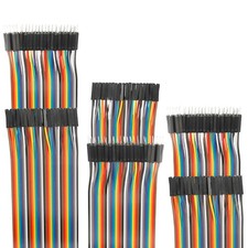 120Pcs 10Cm Dupont Wire Female to Female Breadboard Jumper Wires 3.9 Inch 1Pin-1