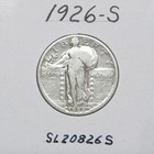 1926-S Standing Liberty quarter, 90% silver coin — photo 1