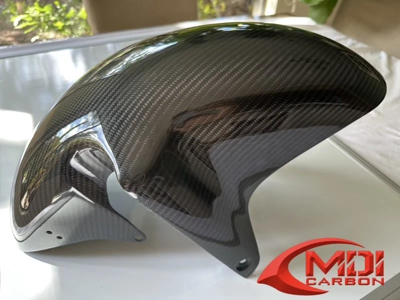 Para-lama dianteiro Suzuki GSX-R600 (1996-2000) GSX-R750 (1997-1999) 100% fibra de carbono - Imagem 3 de 4