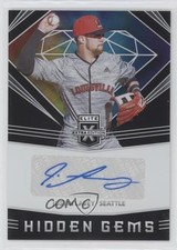 2020 Panini Elite Extra Edition Hidden Gems Black Justin Lavey #HG-JL Auto 7ba