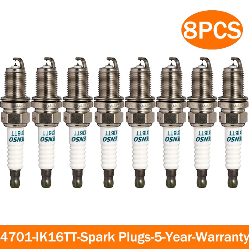 8x IridiumNew Spark Plugs for denso For TT #IK16TT 4701