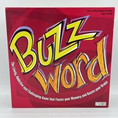 Buzz Word Game Patch Products 2003 Party Game - Complete - Pre-owned. See Photos