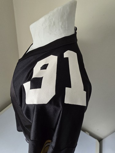 Kevin Greene Vintage Pittsburgh Steelers #91 JERSEY NFL Logo Athletic XL 90's - Picture 4 of 8
