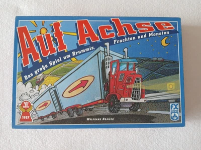 Auf Achse F.X. Schmid Brettspiel Wolfgang Kramer Spiel des Jahres 1987 Vintage - Bild 1 von 4