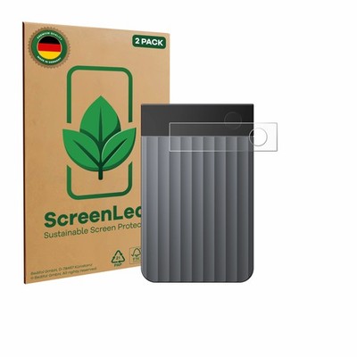 2x ScreenLeaf Displayschutzfolie für PLAUD Note Pro nachhaltig verpackt