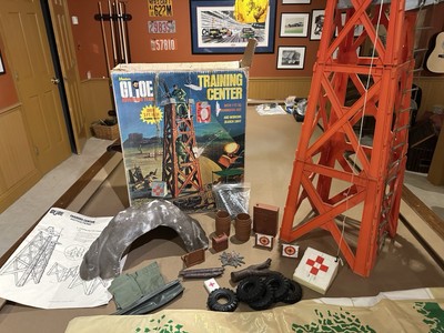 GI Joe Training Tower with Snake Cave. Incomplete.