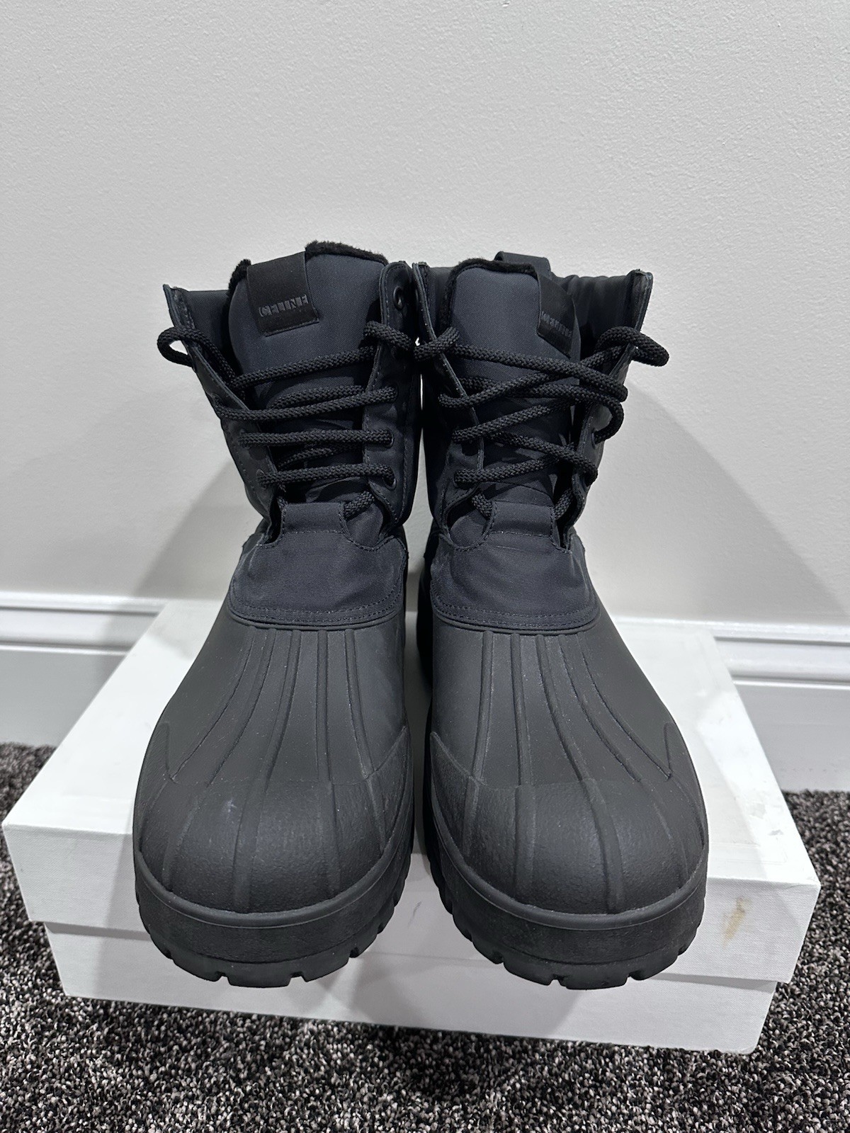 Rare Celine x Phoebe Philo Black Duck Boots Size 41 - Great Condition image 3