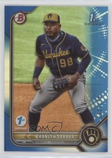 2022 Bowman 1st Edition Blue Foil 63/150 Branlyn Jaraba #BPPF-15 wj2