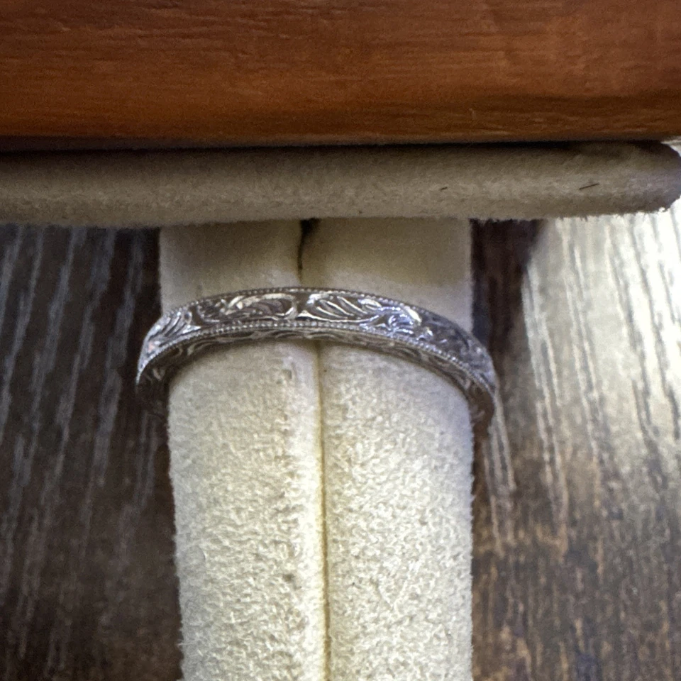 925 TACORI IV из чистого серебра размер 10 кольцо кубический цирконий сложный красивый - Изображение 4 из 4