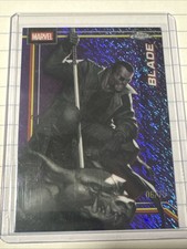 2026 TOPPS CHROME MARVEL card #17 BLADE PURPLE SHIMMER /75