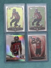 2014 Mike Evans Rookie Card Lot (4 Cards)