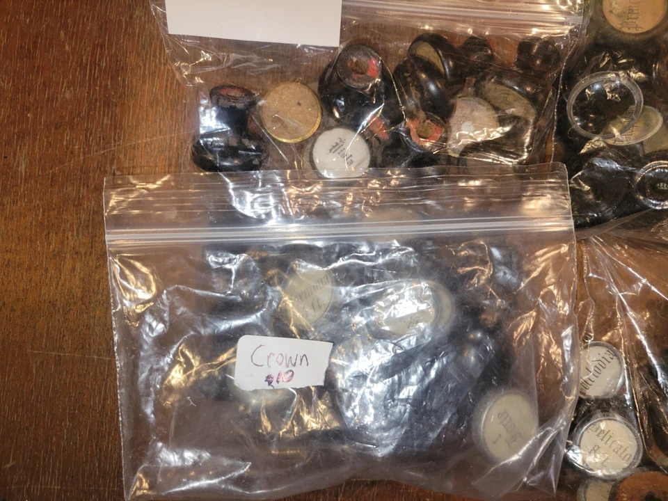 Huge Organ Pull Knob Lot 800 + Drawer Tops Dresser Antique Victorian Wooden  - Image 3 of 4