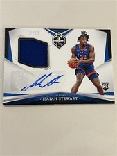 2020 Panini Chronicles Limited Jersey 4/99 Isaiah Stewart #LR-IST Rookie Auto RC