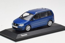 Minichamps 1:43 Volkswagen Touran 2003 Blue Diecast Model Car New