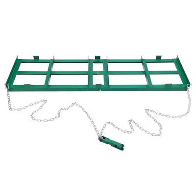 Garvee 8' Driveway Drag Harrow Grader 6' Chain Tow Behind ATV UTV Tractor Gravel