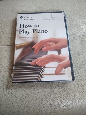 How to Play Piano With Professor Pamela D. Pike (2018, 6 DVDs) The Great Courses
