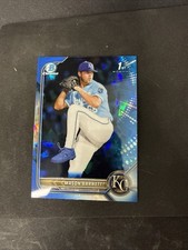 2022 Bowman Draft Chrome Mason Barnett Sapphire Base Kansas City Royals 1st