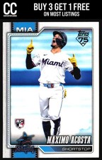 2026 Topps #172 Maximo Acosta Miami Marlins RC
