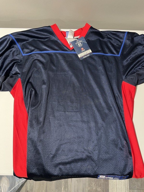 Buffalo Bills Vintage Throwback Blank Jersey, Reebok Size 52