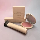 NEW~ The Original No Makeup Makeup Blush & Lip + Brush Set ROSE 0.17 oz 5 g