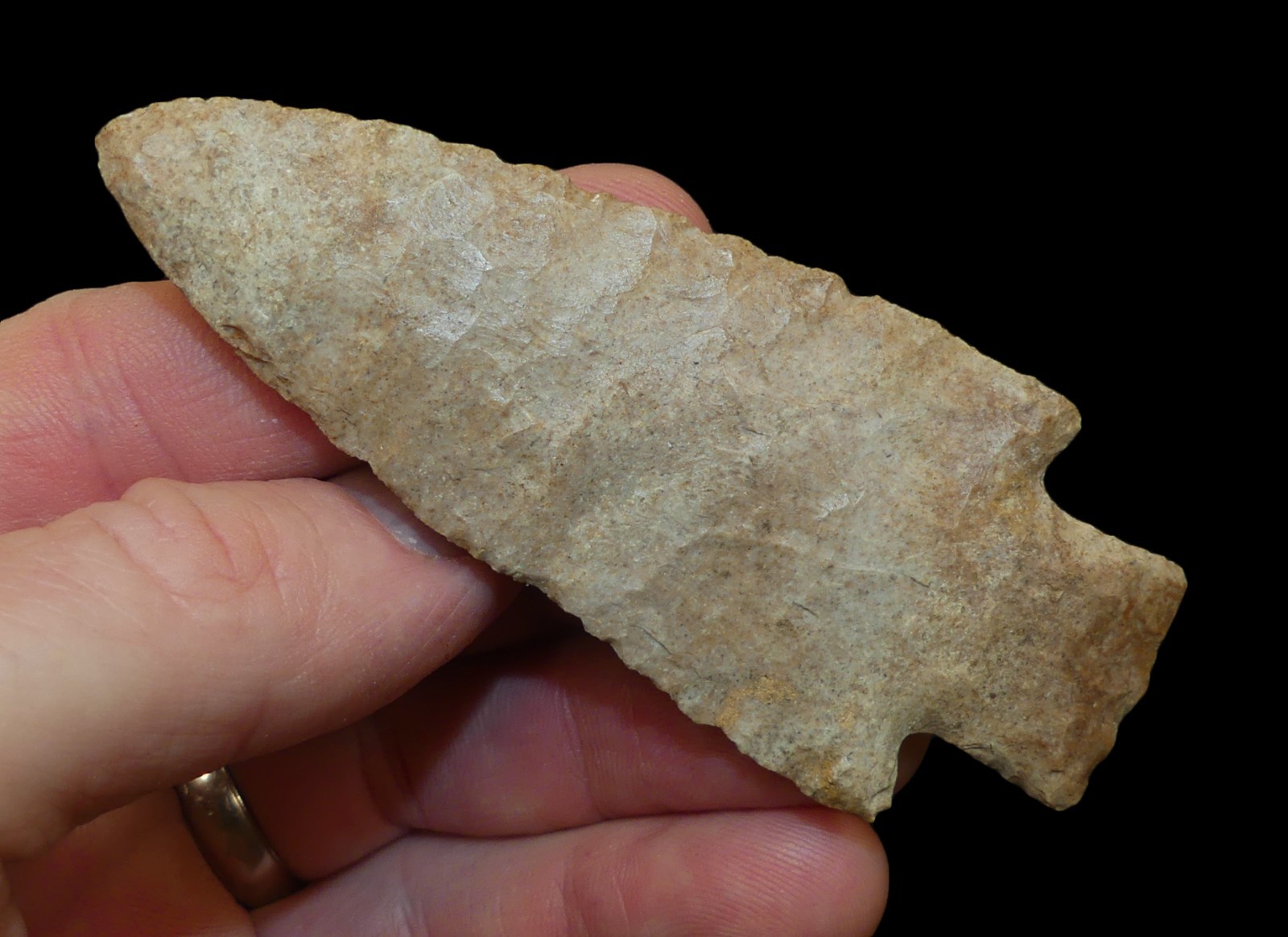 HARDIN MADISON CO ILL PAYSON INDIAN ARROWHEAD ARTIFACT COLLECTIBLE PARTAIN COA