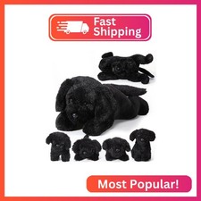 Skylety 5 Pcs Dog Stuffed Animal with 4 Babies Inside, Labrador