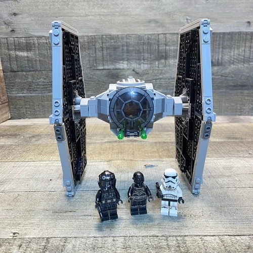 LEGO 75300 Star Wars Imperial TIE Fighter Complete Build w/ 3 Minifigures