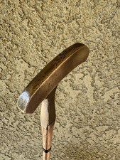 VINTAGE "WEE" SCOT 5W 35" PUTTER - HICKORY SHAFT - GOLF PRIDE GRIP