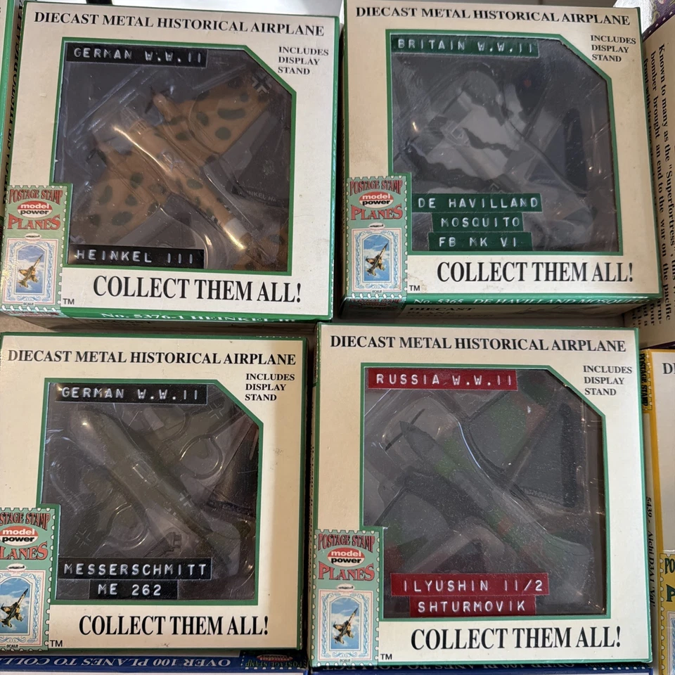 Postage Stamp Planes Lot Of 22 Unopened Boxes - Image 3 of 4