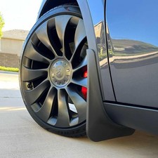4PCS Mud Flaps Splash Guards Set for Tesla Model Y 2025-2026 Front Rear