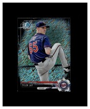 2017 Bowman Chrome Mini Prospects Black Shimmer Refractor #BCP114 Tyler Jay /100