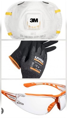 ppe Sicherheitsset Konvolut - 4 Personen Deal