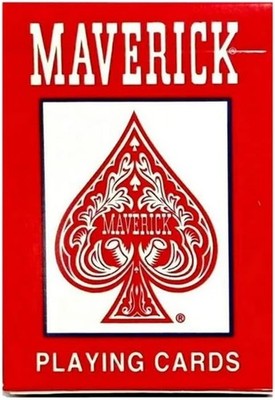 Family-Friendly Jumbo Index Poker Cards - Durable and Stylish Maverick Deck