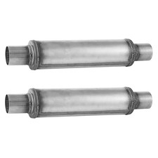 2.25 Exhaust Muffler 2.25 Inletoutlet Exhaust Muffler 2.25in-2pcs 2.25 Exhaust Muffler 2.25 Inletoutlet Exhaust Muffler 2.25in-2pcs