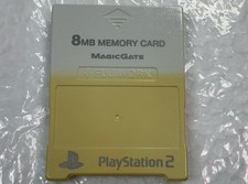 Sony Playstation 2 PS2 Official OEM FUJI WORKS MagicGate 8mb Memory Card