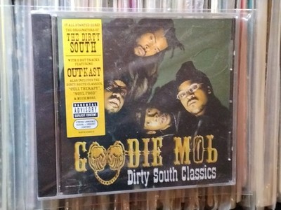 GOODIE MOB DIRTY SOUTH CLASSICS CD USA HYPE STICKER SEALED HIP HOP RAP OUTKAST