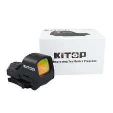 KiTOP K510RM 1x30mm Red Dot Multi-Reticle Reflex Sights w/&65 MOA Circle Dot
