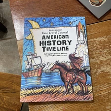 Time Travel Journal American History Timeline United States Research Handbook 