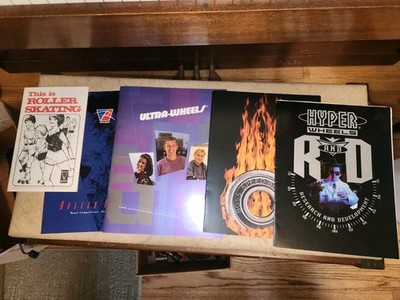 1990's Rollerblade Inline Skating Brochures and Catalogs - Hyper Wheels, Riedell