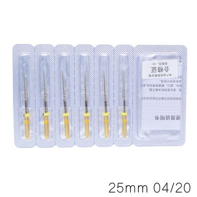 COXO SOCO SC-PRO Dental Endo Controlled Memory NITI Gold Files 04/20 25mm