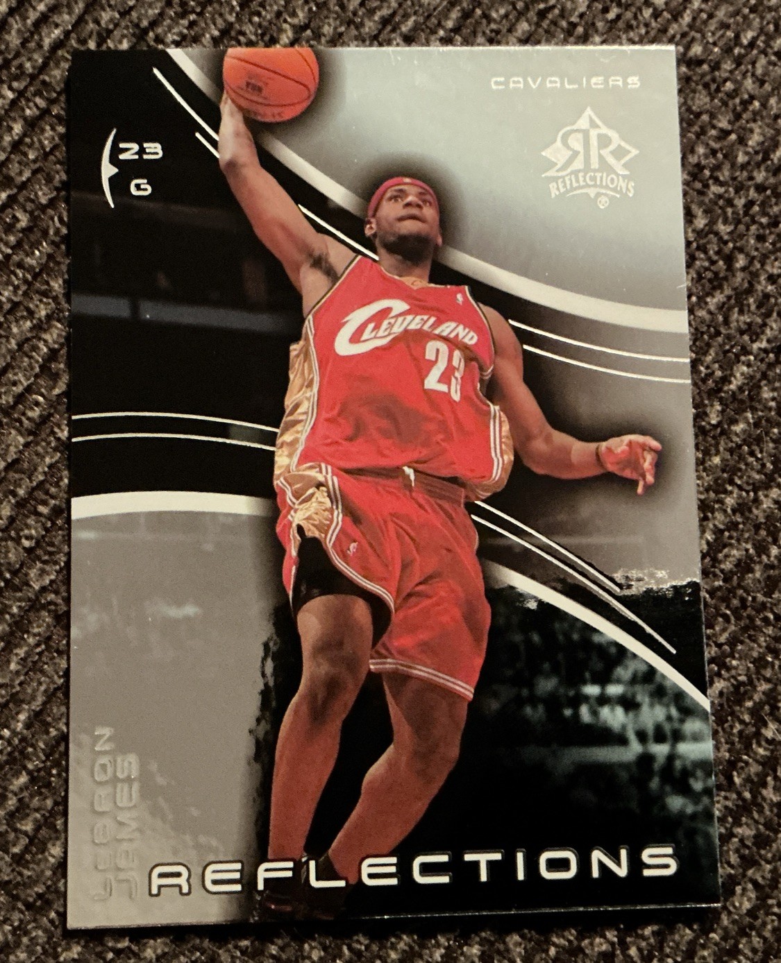 2003-04 Upper Deck Triple Dimensions - Reflections LeBron James #10 (RC)