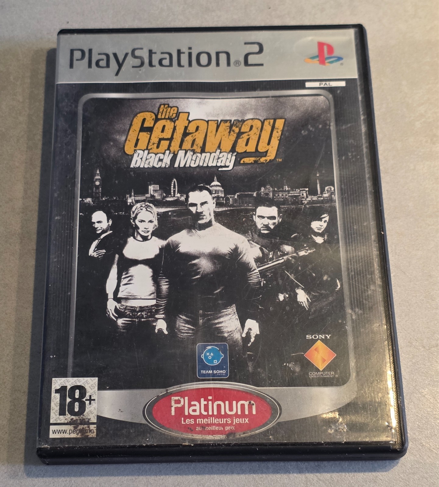 THE GETAWAY BLACK MONDAY SONY PS2 PLAYSTATION 2