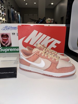 NIKE DUNK LOW RETRO PRM  Red Star Dust  Fb8895601 Size 10.5 Men/12 WMNS  New DS