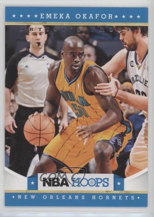 2012-13 NBA Hoops Artist's Proof Emeka Okafor #60 0w8